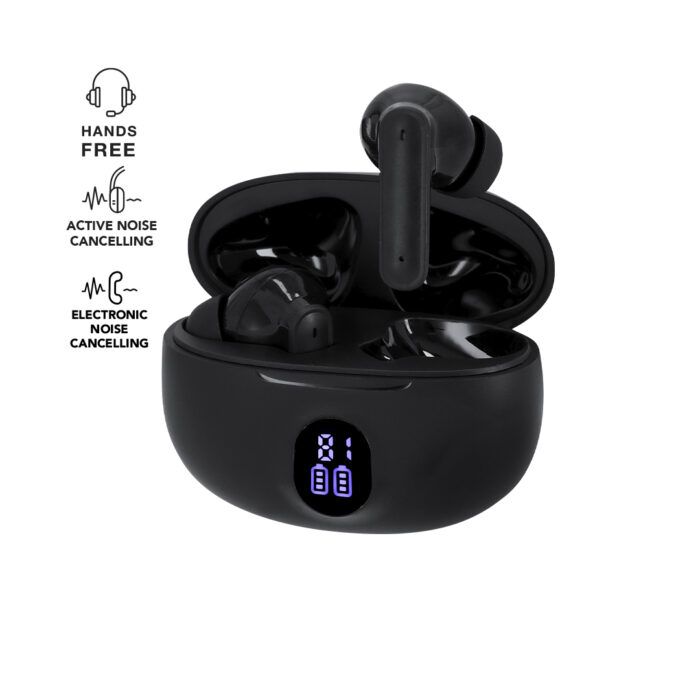 Σετ ακουστικά Bluetooth® 5.4 με σύστημα ANC (Active Noise Cancellation)