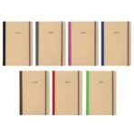 ημερήσιο ημερολόγιο με μαλακό καπάκι και οικολογικό εξώφυλλο