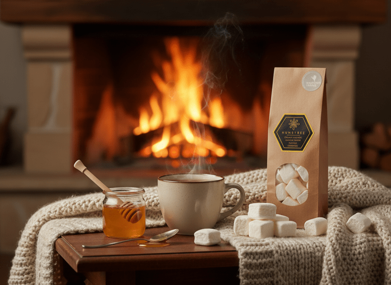 Τα HoneyPuffs είναι μια εντελώς νέα, καινοτόμος μορφή μελιού: ελαφρύ, σφιχτό και μη κολλώδες